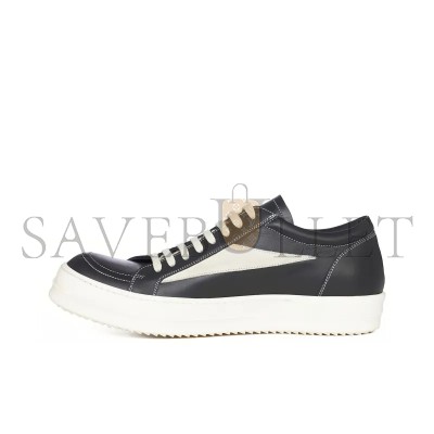 RICK OWENS LUXOR VINTAGE LOW BLACK MILK RP02C1888LCGLVS